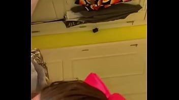 Play My stepdaughter caught me sniffing her panties , then ate my cock
