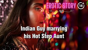 Play Indian step nephew marrying his hot step aunt