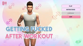 Play Dildo hero games - you get fucked at the gym after workout