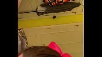 play My stepdaughter caught me sniffing her panties , then ate my cock