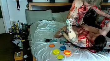 Play Trailer: purchase this piece of love art* fucking is art: me and my milf whore getting covered in ink and fucking to make this piece of love art. both of us have cum on this sheet- message us to own it or one just like it.