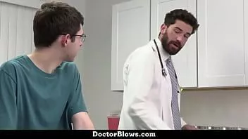 Play Doctor injects patient with something of his own hormonal protein - doctorblows