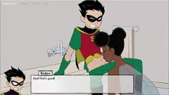 Riproduci L'orgasmo hentai di Raven: 18Titans episodio 37 Bumble Bee BJ