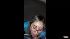 play Caught in the Act: Big Dick Gets a Blowjob in the Emergency Staircase