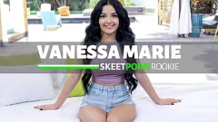 play Petite Newcomer Vanessa Marie Goes Wild in Hardcore Debut