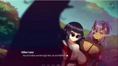 play Hentai Lesbians in Kissing Frenzy: Lucy's Big Ass & Boobs Orgasmic Anime Adventure Part 8
